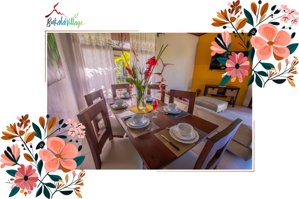 Amenities at bukala village lodge costa tica