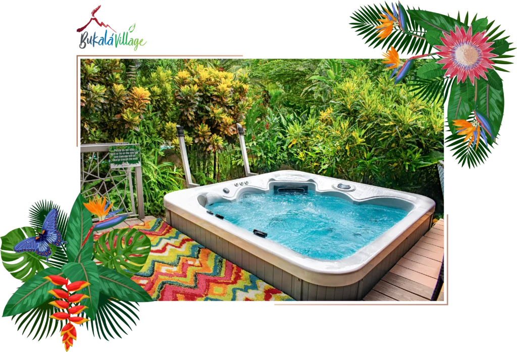 Jacuzzi Bukala Village Lodge Costa Rica